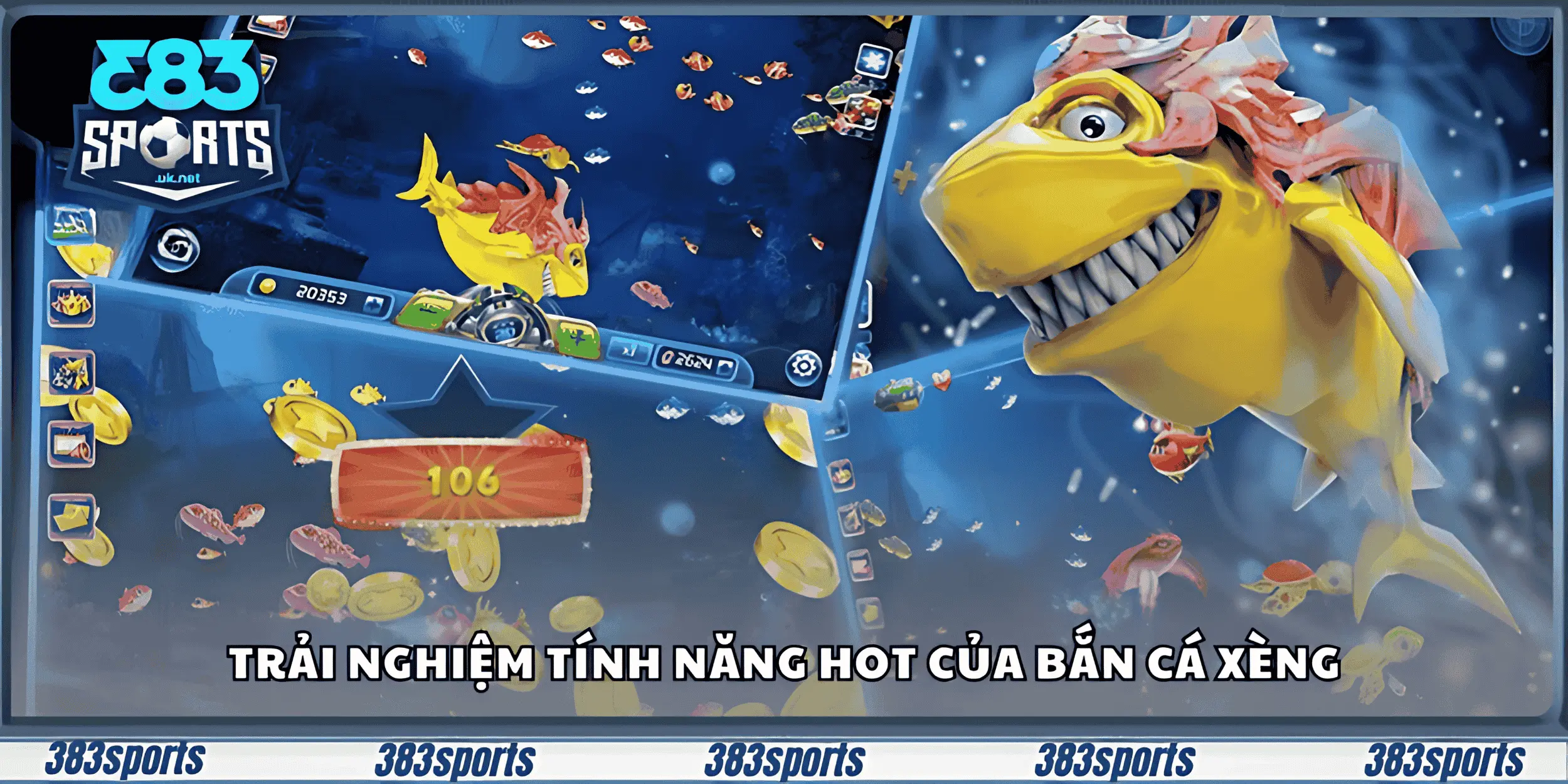 Trải nghiệm tính năng hot của bắn cá xèng