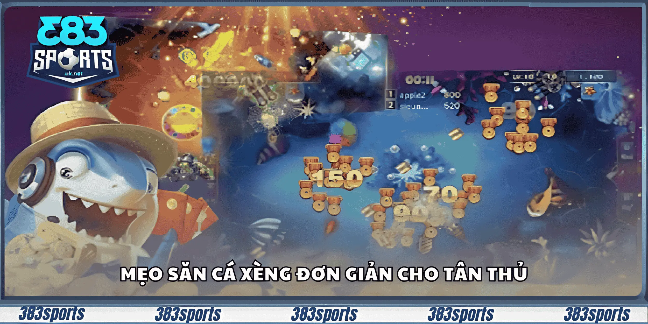 Mẹo săn cá xèng đơn giản cho tân thủ