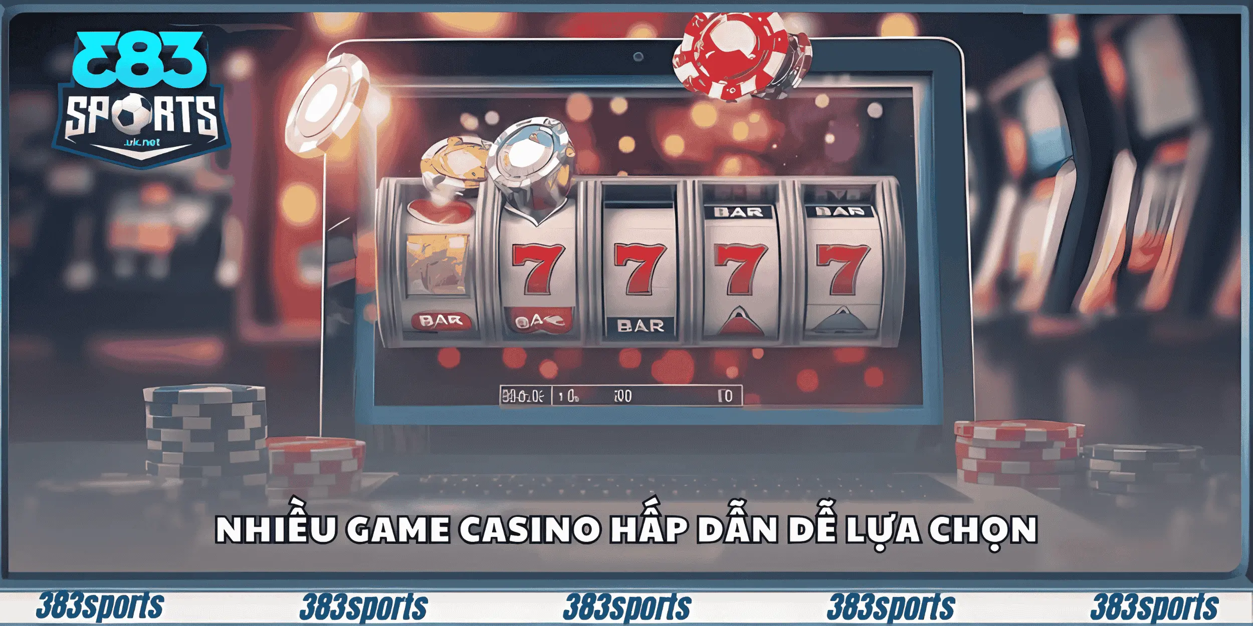 Nhiều game casino hấp dẫn dễ lựa chọn