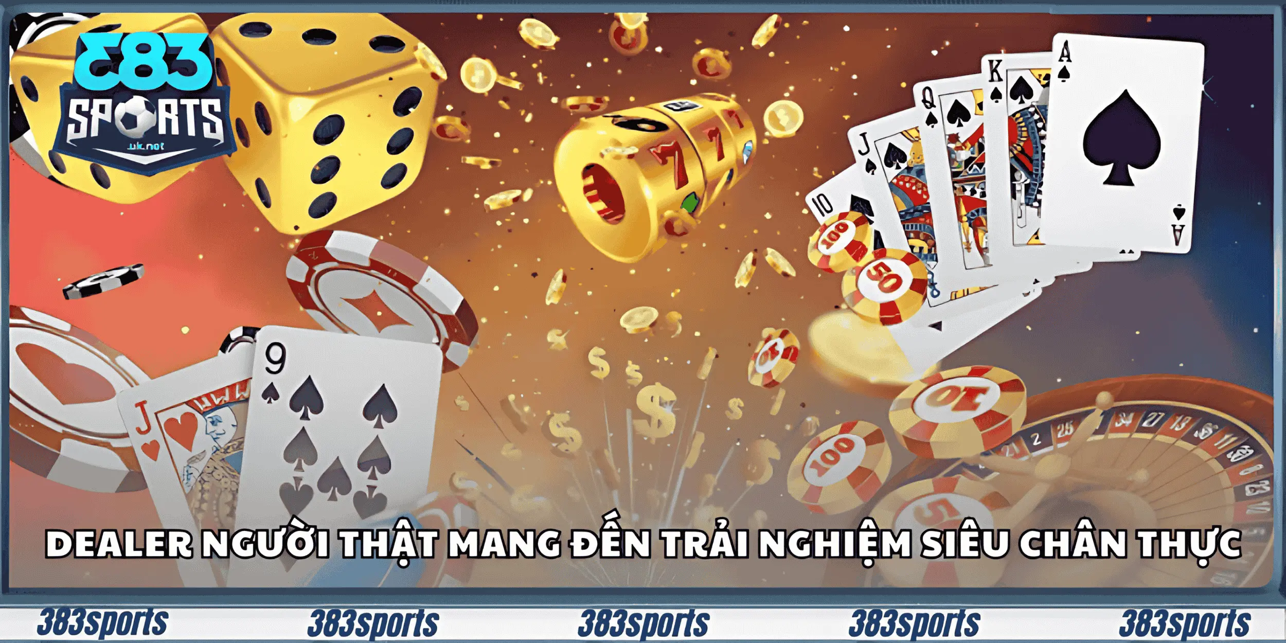 Dealer người thật mang đến trải nghiệm siêu chân thực