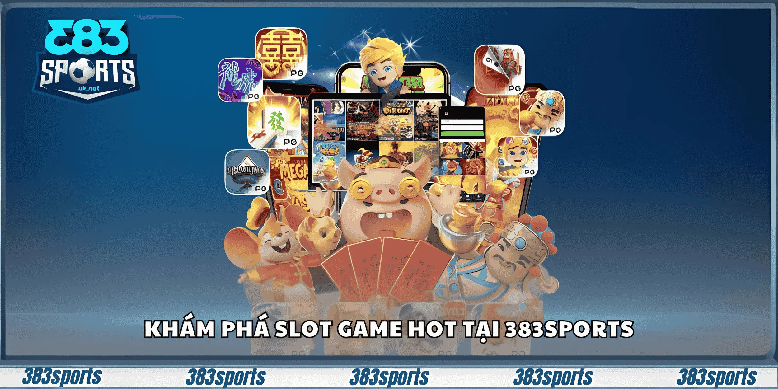 Khám phá slot game hot tại 383sports